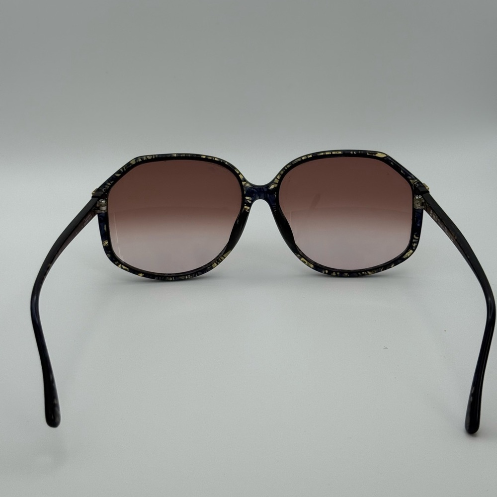 Christian Dior Black and Gold Sunglasses. Vintage - Picture 4 of 6